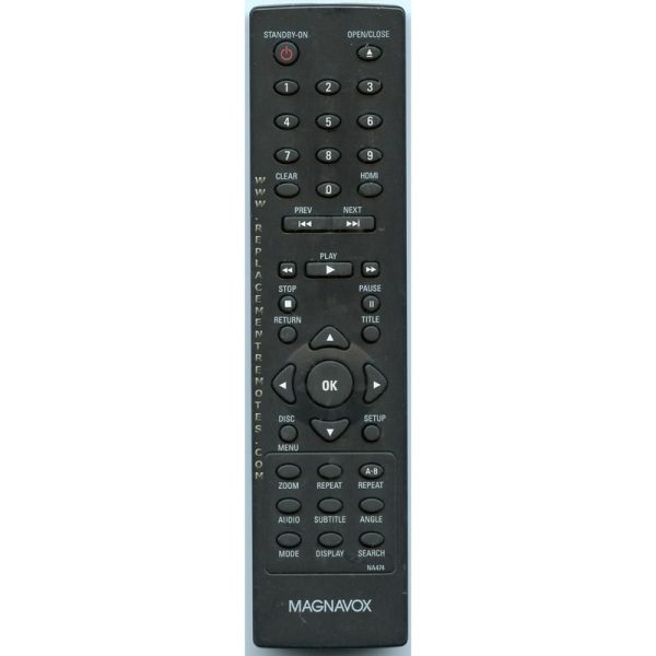 Magnavox NA474UD DVD Remote Control