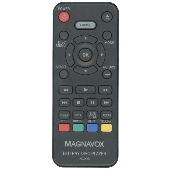 Magnavox NC096 Blu-ray Disc Player Remote Control – NC096UL