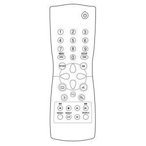 Marantz QT22885500 DVD Remote Control