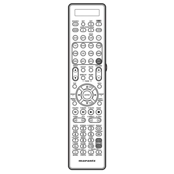 Marantz RC003SR Receiver Remote Control