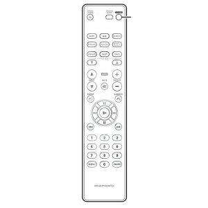 Marantz RC400CD CD Remote Control
