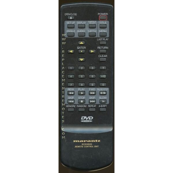 Marantz RC810DVD DVD Remote Control