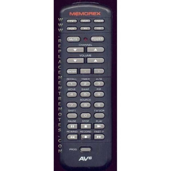 Memorex AV6 Advanced Universal Remote Control