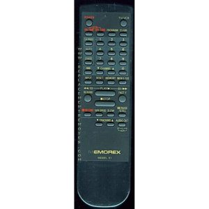 Memorex MODEL51 VCR Remote Control