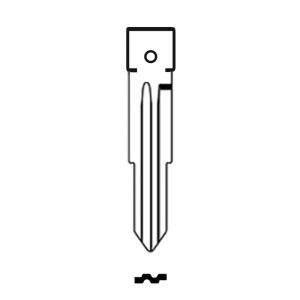 MFK/Transponder/Chip Key Blade to suit Daewoo/Chevrolet DWO4