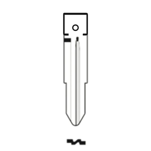 MFK/Transponder/Chip Key Blade to suit Daihatsu DH5R