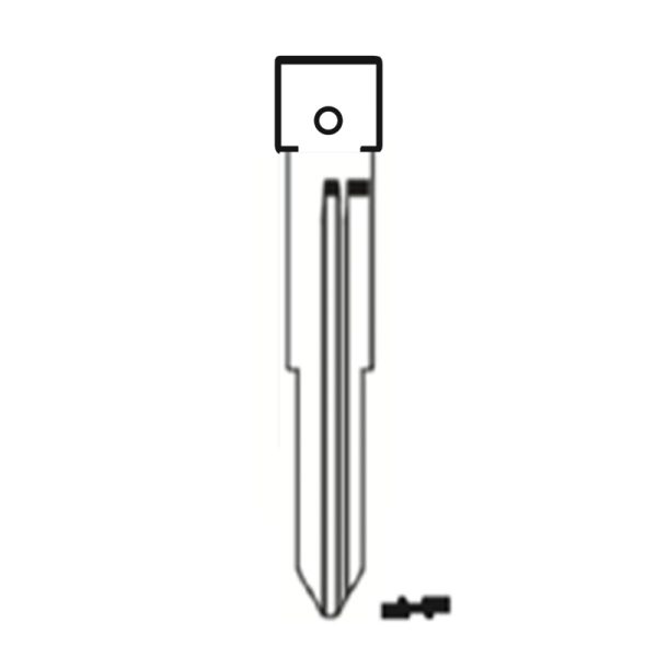 MFK/Transponder/Chip Key Blade to suit Honda HON70