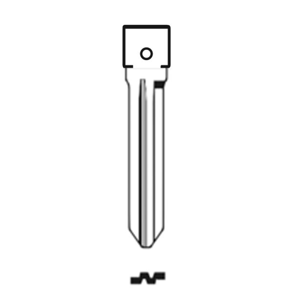 MFK/Transponder/Chip Key Blade to suit Hyundai HYN14