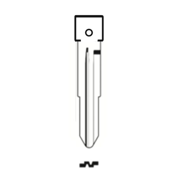 MFK/Transponder/Chip Key Blade to suit Hyundai/Kia HYN6
