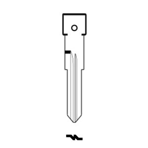MFK/Transponder/Chip Key Blade to suit Land Rover NE77R