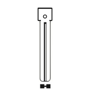 MFK/Transponder/Chip Key Blade to suit Lexus TOY40