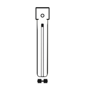 MFK/Transponder/Chip Key Blade to suit Lexus TOY48