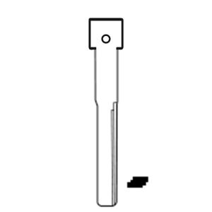 MFK/Transponder/Chip Key Blade to suit Mercedes-Benz HU64