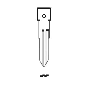 MFK/Transponder/Chip Key Blade to suit Nissan NSN11