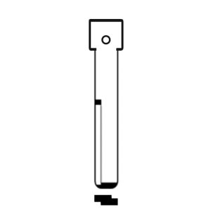 MFK/Transponder/Chip Key Blade to suit Opel YM27