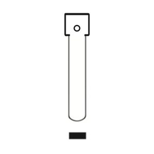 MFK/Transponder/Chip Key Blade to suit Subaru DAT17