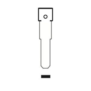 MFK/Transponder/Chip Key Blade to suit Zadi/MotoGuzzi ZD30