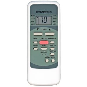 Midea RG51F/EU1 Premium Mini Split Air Conditioner Remote Control – 17317000001294