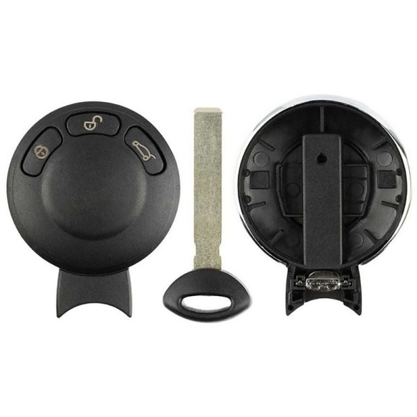 Mini Cooper Smart Remote Replacement Case with Emergency Key by Car & Truck Remotes