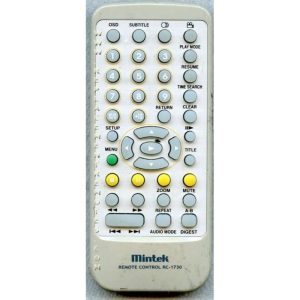 Mintek RC1730 DVD Remote Control