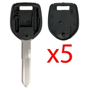 MIT13 MIT16 Transponder Key Shell for Mitsubishi – 5 PACK Aftermarket