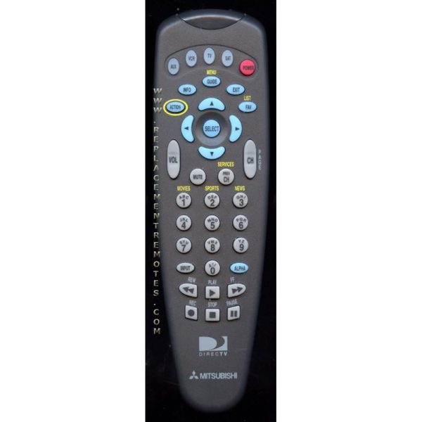 Mitsubishi 10287190001 Satellite Remote Control