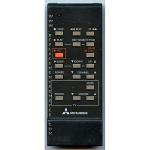 Mitsubishi 939P04502 VCR Remote Control