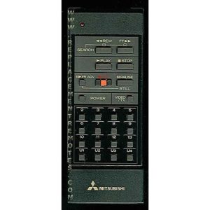 Mitsubishi 939P10303 VCR Remote Control