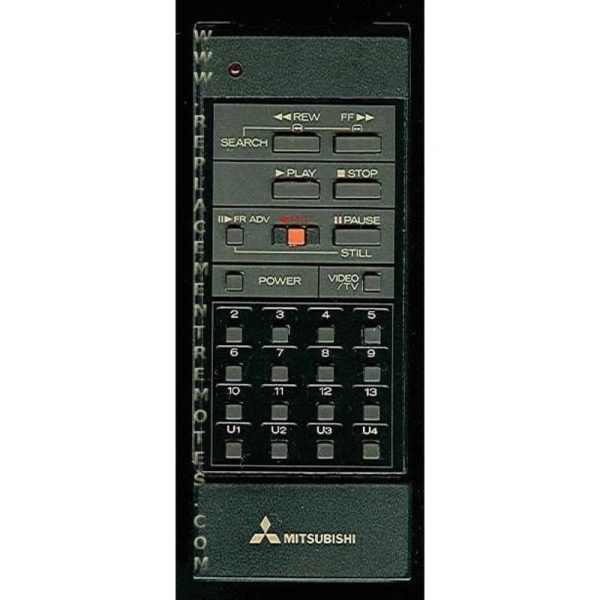 Mitsubishi 939P10303 VCR Remote Control