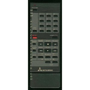 Mitsubishi 939P11001 VCR Remote Control