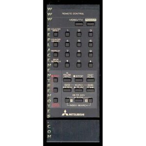 Mitsubishi 939P171A2 VCR Remote Control