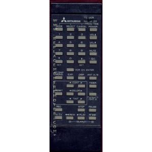 Mitsubishi 939P192A1 VCR Remote Control