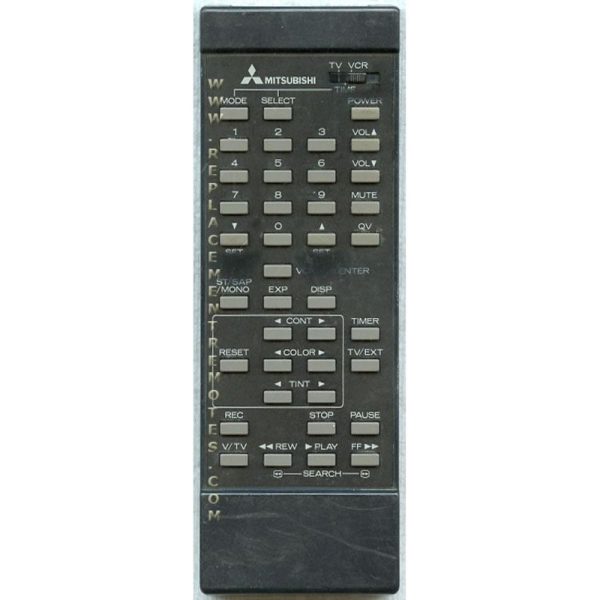 Mitsubishi 939P192A2 VCR Remote Control