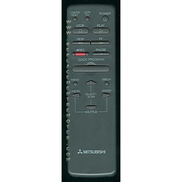 Mitsubishi 939P4754B1 VCR Remote Control