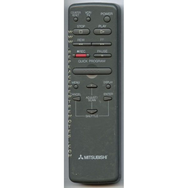 Mitsubishi 939P475B1 VCR Remote Control