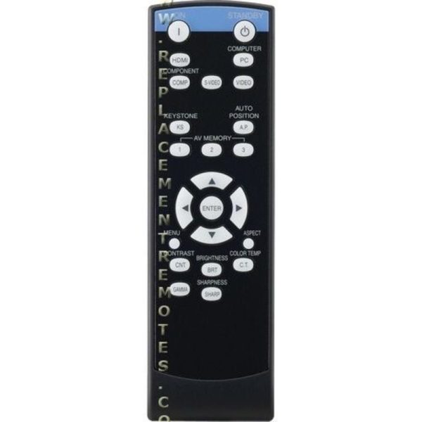 Mitsubishi HC1600REM Projector Remote Control