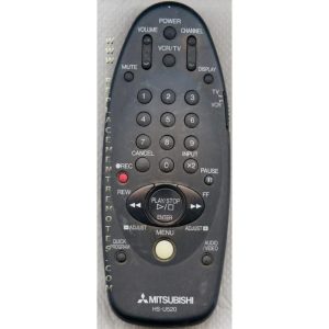 Mitsubishi HSU520 VCR Remote Control