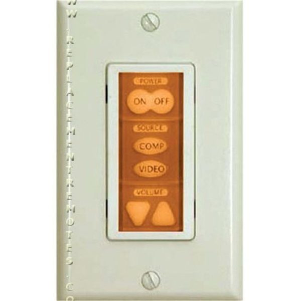 Mitsubishi PXEDCMA AMBER Projector Remote Control