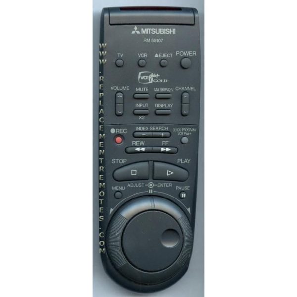 Mitsubishi RM59107 VCR Remote Control