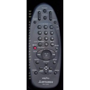 Mitsubishi RM71002 VCR Remote Control