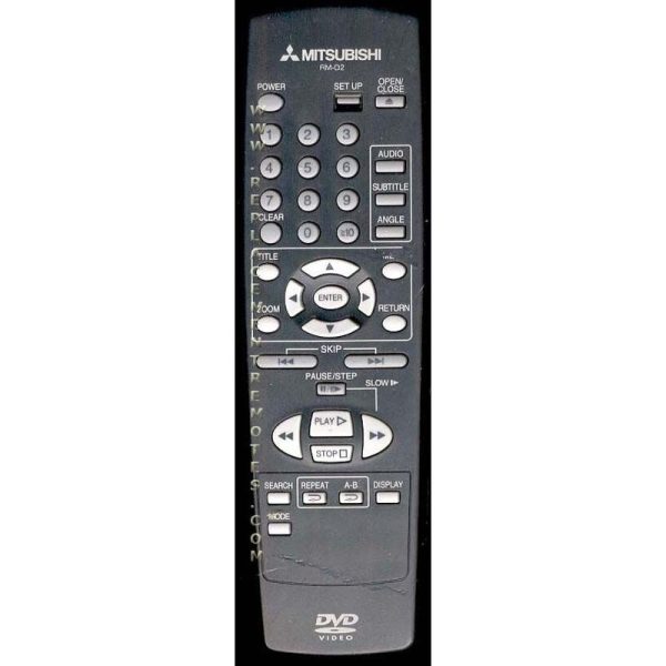 Mitsubishi RMD2 DVD Remote Control