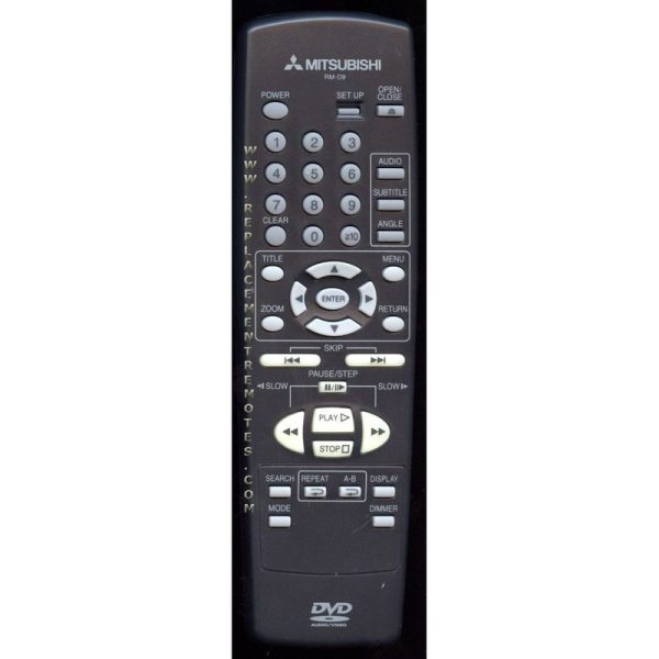 Mitsubishi RMD9 DVD Remote Control