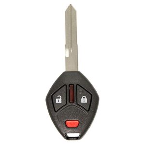 Mitsubishi “straight blade” 3 Button Remote Head Key – Ilco brand