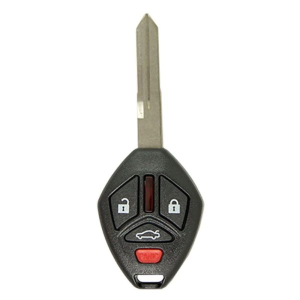 Mitsubishi “straight blade” 4 Button Remote Head Key – Ilco brand
