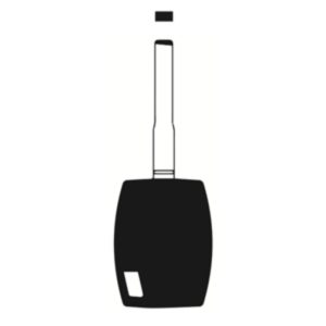 Multi-Function Key Blade HU101 to suit Ford