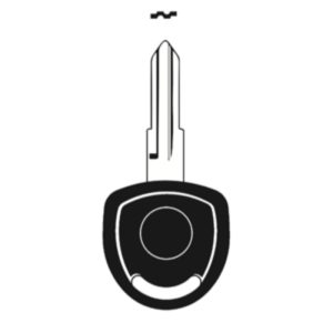 Multi-Function Key Blade HU46 to suit Opel