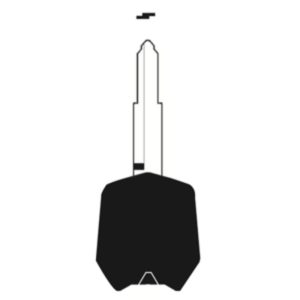 Multi-Function Key Blade KW16 to suit Kawasaki
