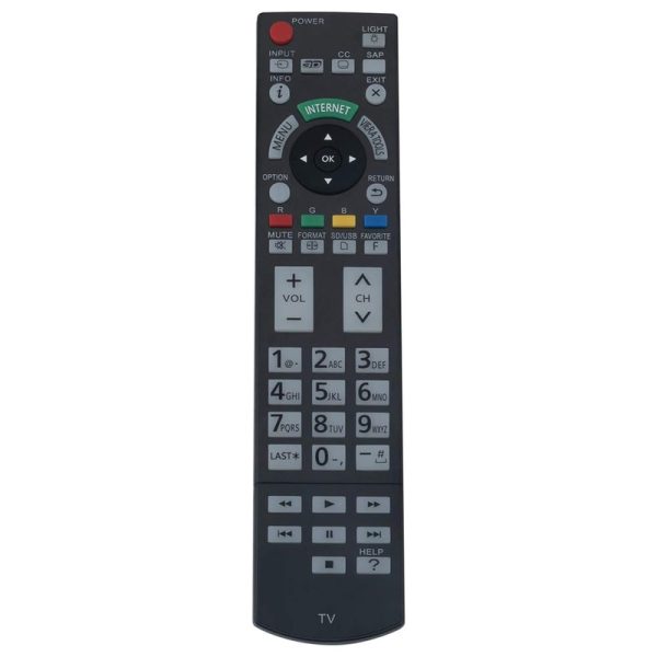 N2QAYB000703 Remote Control Replacement for Panasonic TV TC-L42ET5