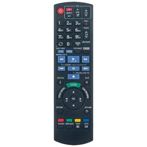 N2QAYB001113 Remote Control Replacement for Panasonic Blu-ray Disc Recorder