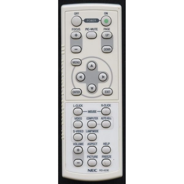 NEC RD423E Projector Remote Control